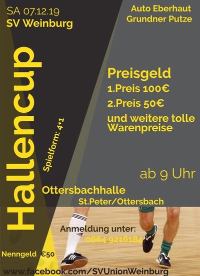 Hallenturnier SV Weinburg